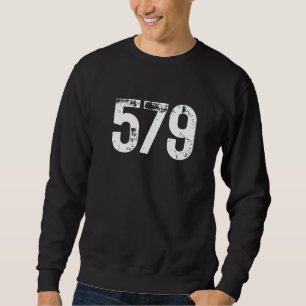 579 Vorwahl Granby QC Mobiltelefon Vorwahl Sweatshirt