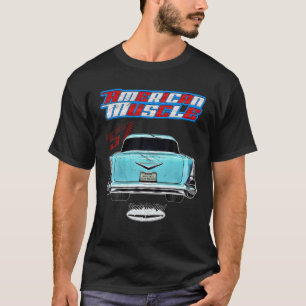 57,1957 Belair Bel Air Amerikanischer Muscle Car H T-Shirt