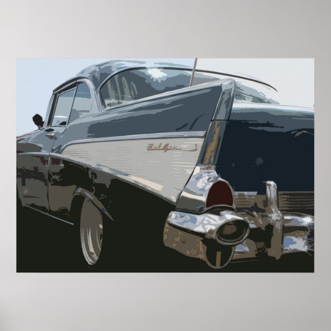 57 Chevy Bel Air Poster (Vorne)