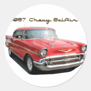 57 Chevy Belair Aufkleber