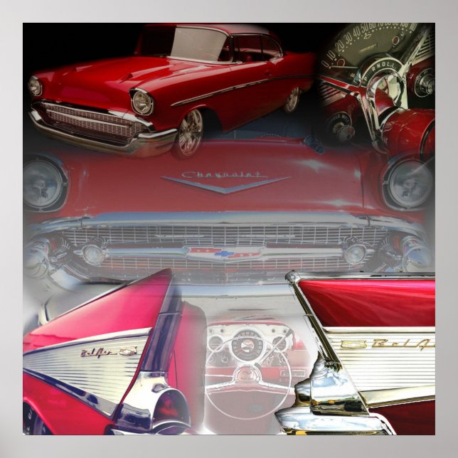 57 Chevy Poster (Vorne)
