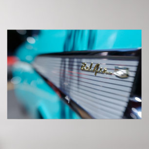 ' 57 Chevy Tailfin-Plakat Poster