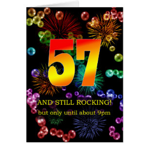 57. Geburtstag noch rocken