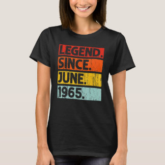 57. Geburtstag seit Juni 1965 57 Jahre alt T-Shirt