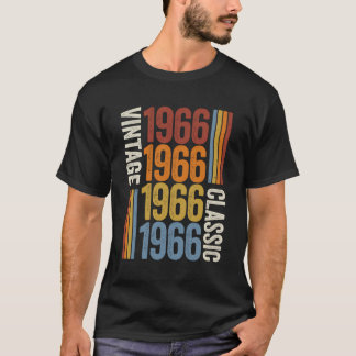 57 Jahre alt Vintag 1966 57. Geburtstagsdekoration T-Shirt