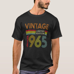 57 Jahre alte Vintage 1965 57. Geburtstag T-Shirt