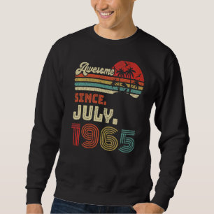 57 Jahre Phantastisch seit Juli 1965 57. Geburtsta Sweatshirt
