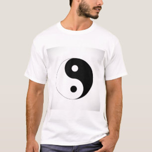 5854Yin Yang-Symbol T-Shirt