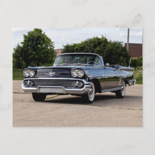 58' Chevy Convertible Postkarte