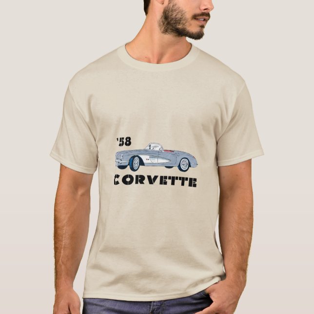 '58 Corvette-T - Shirt (Vorderseite)