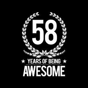 58 Geburtstag Buttons Zazzle At