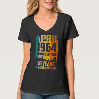 58. Geburtstag 58 Jahre Phantastisch seit April 19 T-Shirt