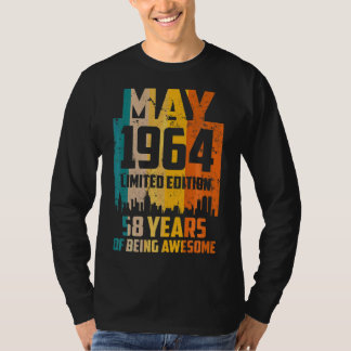 58. Geburtstag 58 Jahre Phantastisch seit Mai 1964 T-Shirt