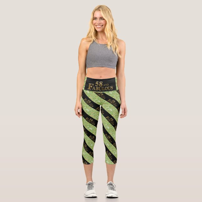 58. Geburtstag Capri Leggings (Vorderseite)