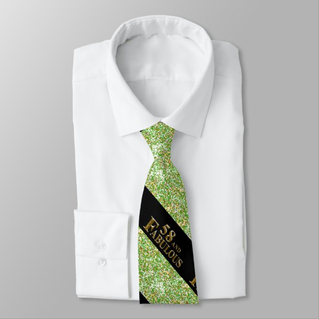 58. Geburtstag Krawatte (Gebunden)