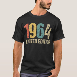 58. Geburtstag Ladys Mens 58 Jahre 1964 T-Shirt