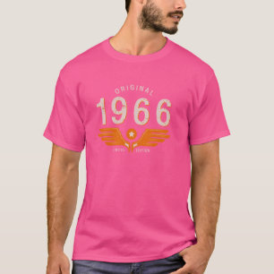 58. Geburtstag, Original Vintag 1966 T-Shirt