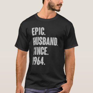 58 Hochzeitstag für seinen epischen Ehemann seit T-Shirt