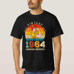 58 Jahre alt 1964 Vintage Frauen 58. Geburtstagsge T-Shirt
