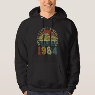 58 Jahre alt 58. Geburtstagsfeier seit September Hoodie