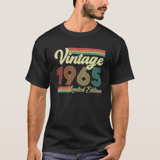 58 Jahre alt Vintag 1965 Geboren 1965 58. T-Shirt