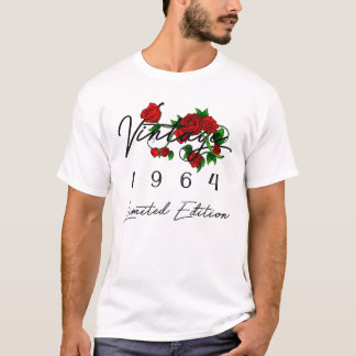 58-jährige Geschenke Vintag 1964 Männer Frauen 58. T-Shirt