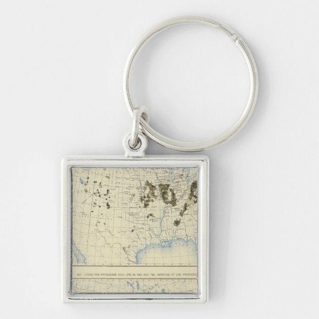 58 Kohle 1890, Eisenerz 1889 Schlüsselanhänger (Vorne)