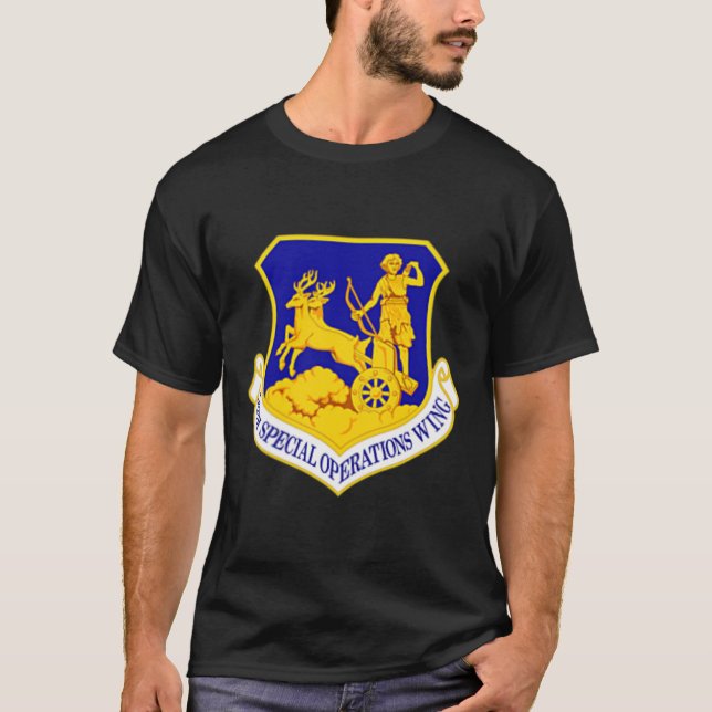 58. Sondereinsatz Wing Air Force Military V T-Shirt (Vorderseite)