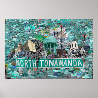 59,26" x 40,0 Poster Druck - Straßen von NT