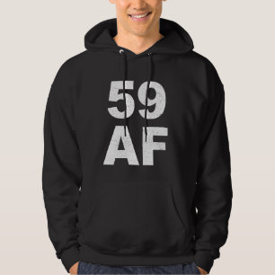 59 AF T - Shirt - 59. Geburtstag Shirt Männer Frau