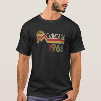 59. Geburtstag 1962 59 Jahre alter Vintager Retro  T-Shirt