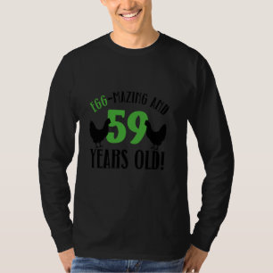 59. Geburtstag 59 Jahre altes Hühnchen-Bauer Hühnc T-Shirt