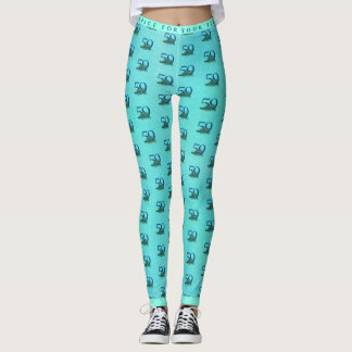 59. Geburtstag oder Jubiläum Pfauenmuster Leggings