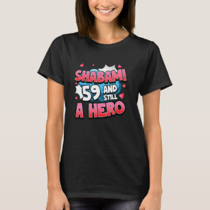 59. Geburtstag Superheldin Frauen Shabam! Hero Com T-Shirt