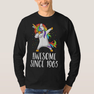 59. Geburtstag Unicorn Dab Phantastisch seit 1963 T-Shirt