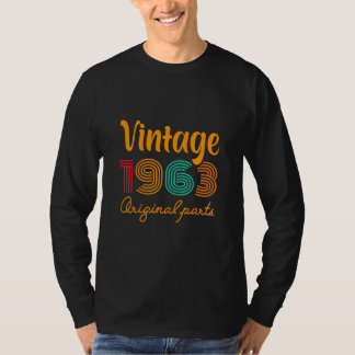 59. Geburtstag Vintage 1963 Jahr Geburtstag 1963 O T-Shirt