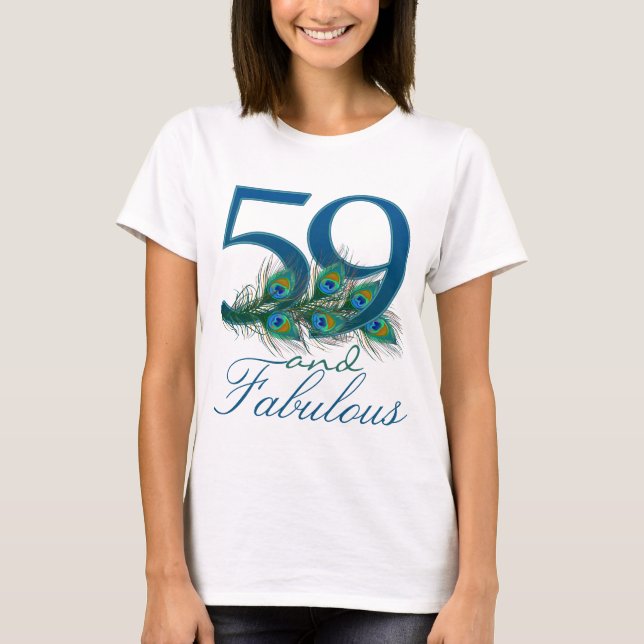 59. Geburtstags-Shirts T-Shirt (Vorderseite)