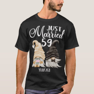 59. Hochzeitstag - Erst vor 59 Jahren geheiratet T-Shirt