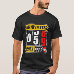 59. Hochzeitstag für Eltern Ehemann Wif T-Shirt