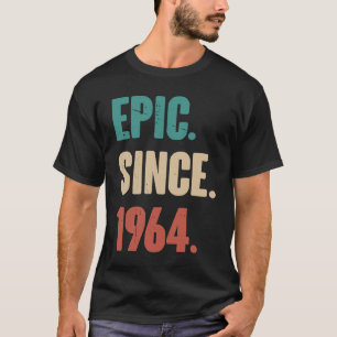 59 Jahre alt Vintage 1964 Geburtstag 59. Dekoratio T-Shirt