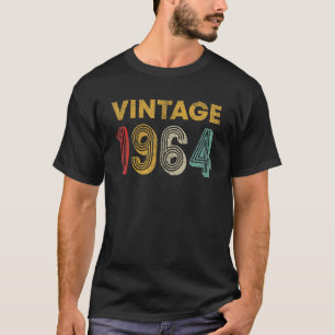 59 Jahre alter Retro Vintag 1964 59. Geburtstag T-Shirt