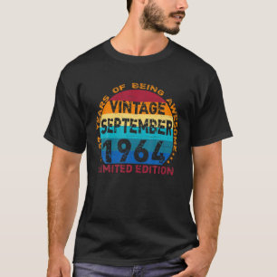 59 Jahre Vintager September 1964 störte 59 T T-Shirt
