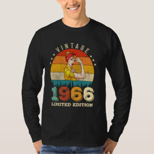 59-jähriger Tag 1966 Vintag 59. Geburtstagsfrauen T-Shirt