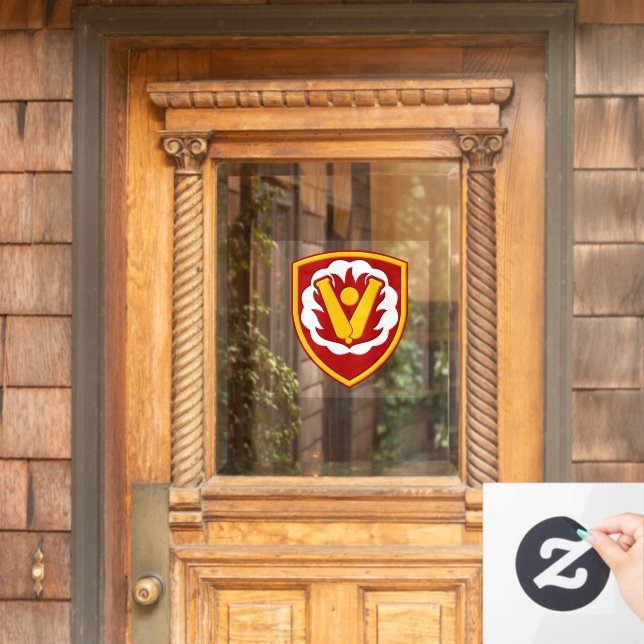 59. Ordnance 164. MP-Patch Fensteraufkleber (Haustür)