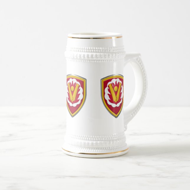 59. Ordnance Brigade  Bierglas (VorderseiteRechts)