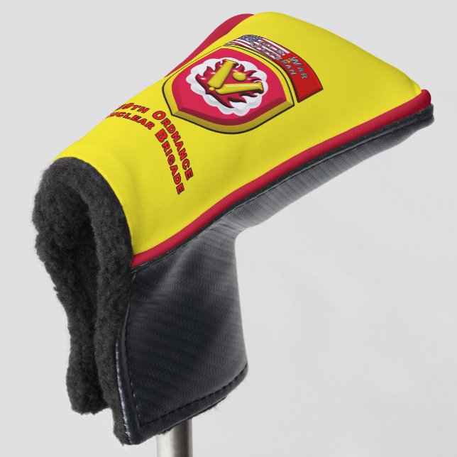 59. Ordnance Brigade "Kalter Krieg Nuklear Deterre Golf Headcover (3/4 Vorderseite)