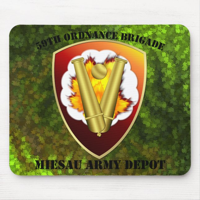 59. Ordnance Brigade Patch Mousepad (Vorne)
