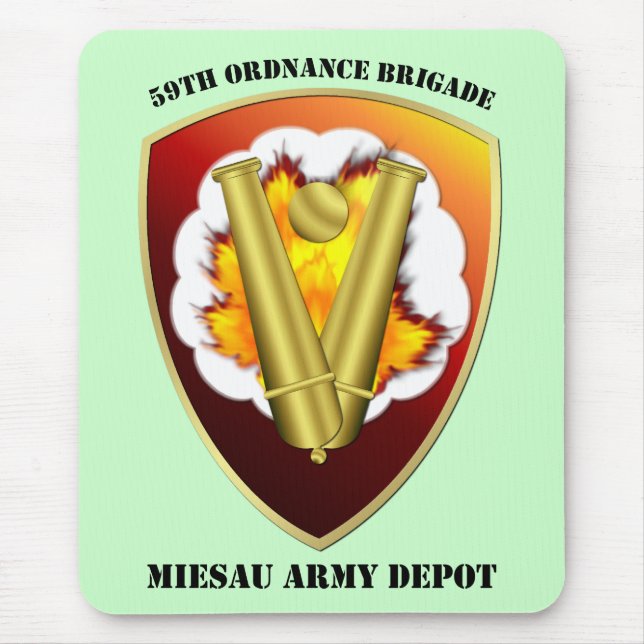59. Ordnance Brigade Patch Mousepad (Vorne)