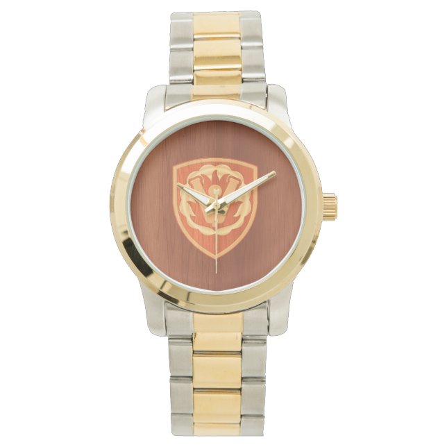 59. Ordnance Brigade Patch - Pinienholzeinlage im  Armbanduhr (Vorderseite)