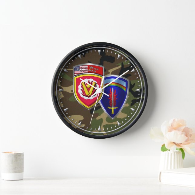 59. Ordnance Brigade Wall Clock Uhr (Zuhause)